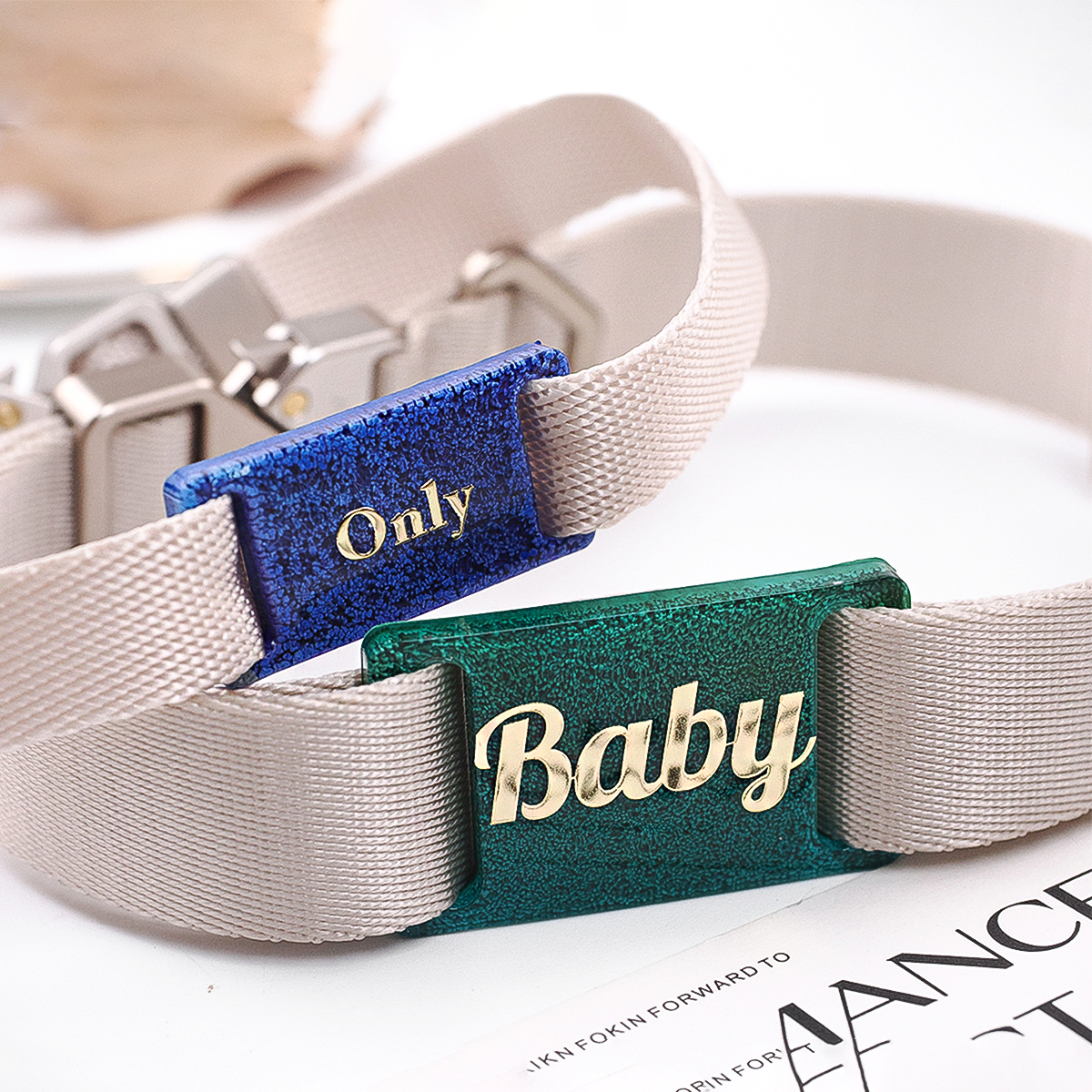 DIY Cat Dog ID Tag Silicone Mo - Name Necklace Custom 评论和价格