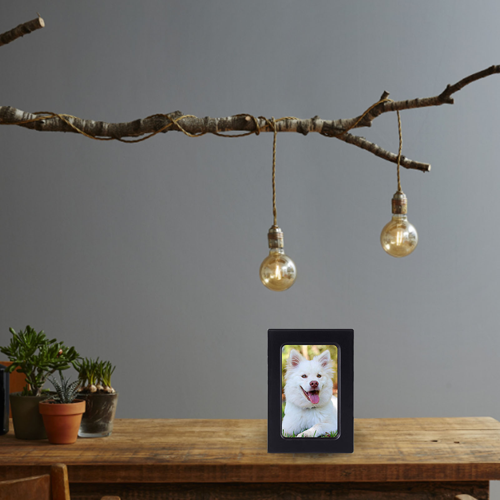 Wooden Pet Urns Wooden Cremati - Engraved Wood Frame 评论和价格
