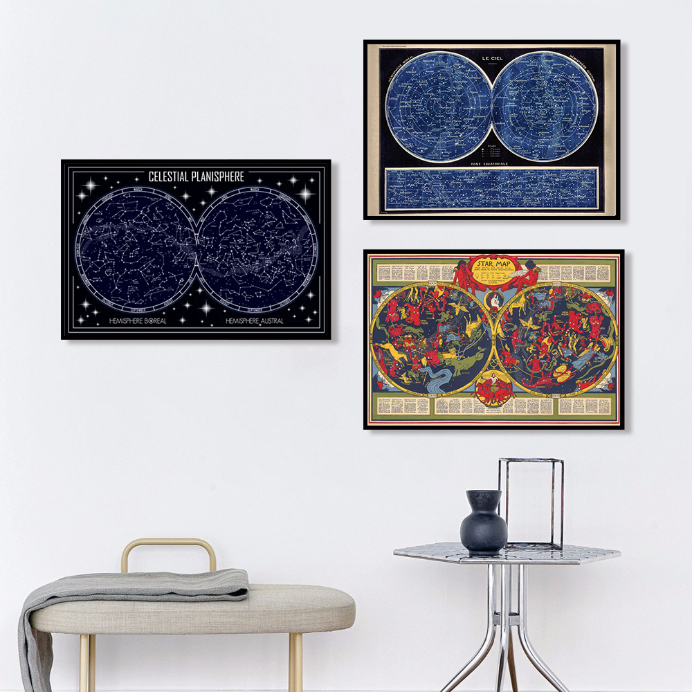 1pc Celestial Planisphere Map  - Custom Star Map 评论和价格