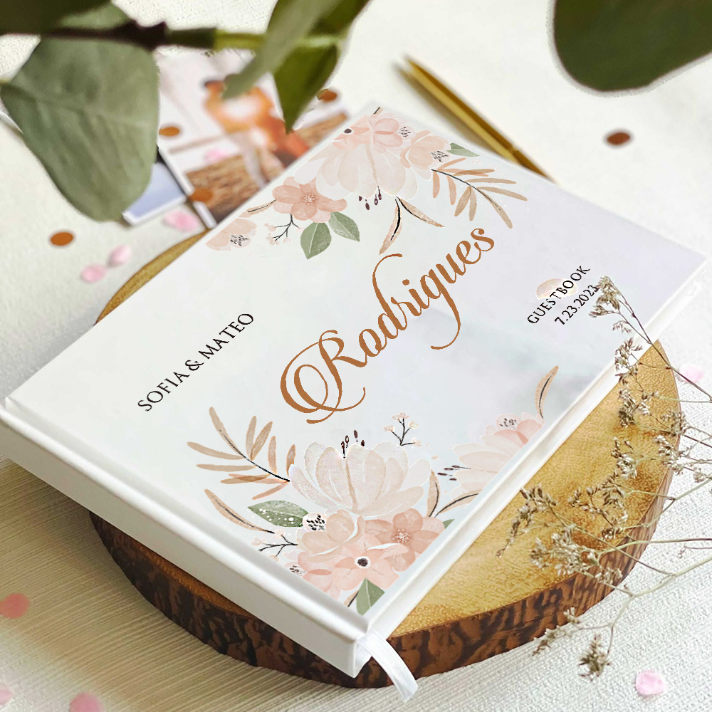 Custom Wedding White Guest Boo - Custom Photo Book 评论和价格