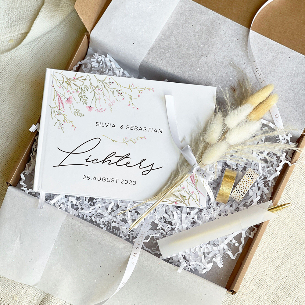 Custom Wedding White Guest Boo - Custom Photo Book 评论和价格