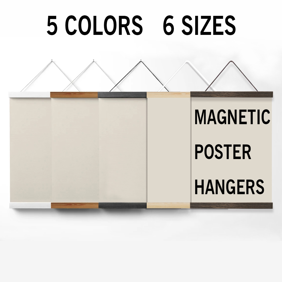 1PC Magnetic Wooden Picture Ha - Engraved Wood Frame 评论和价格