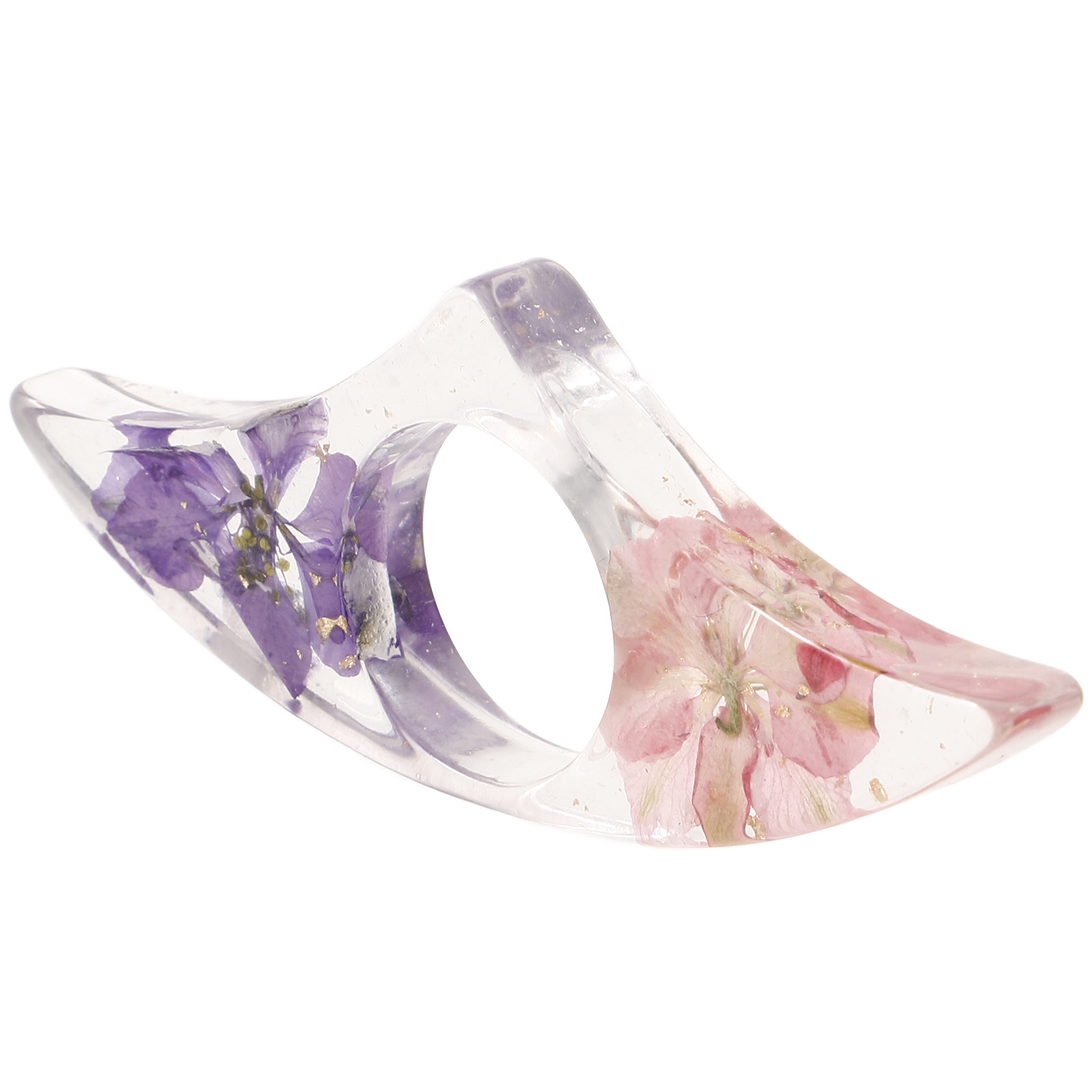 Artistic Resin Thumb Bookmark  - Dried Flower Bookmark 评论和价格