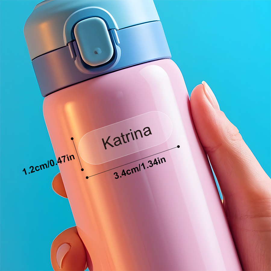 ‌Custom Clear Name Tags for Sc - Personalized Name Box 评论和价格
