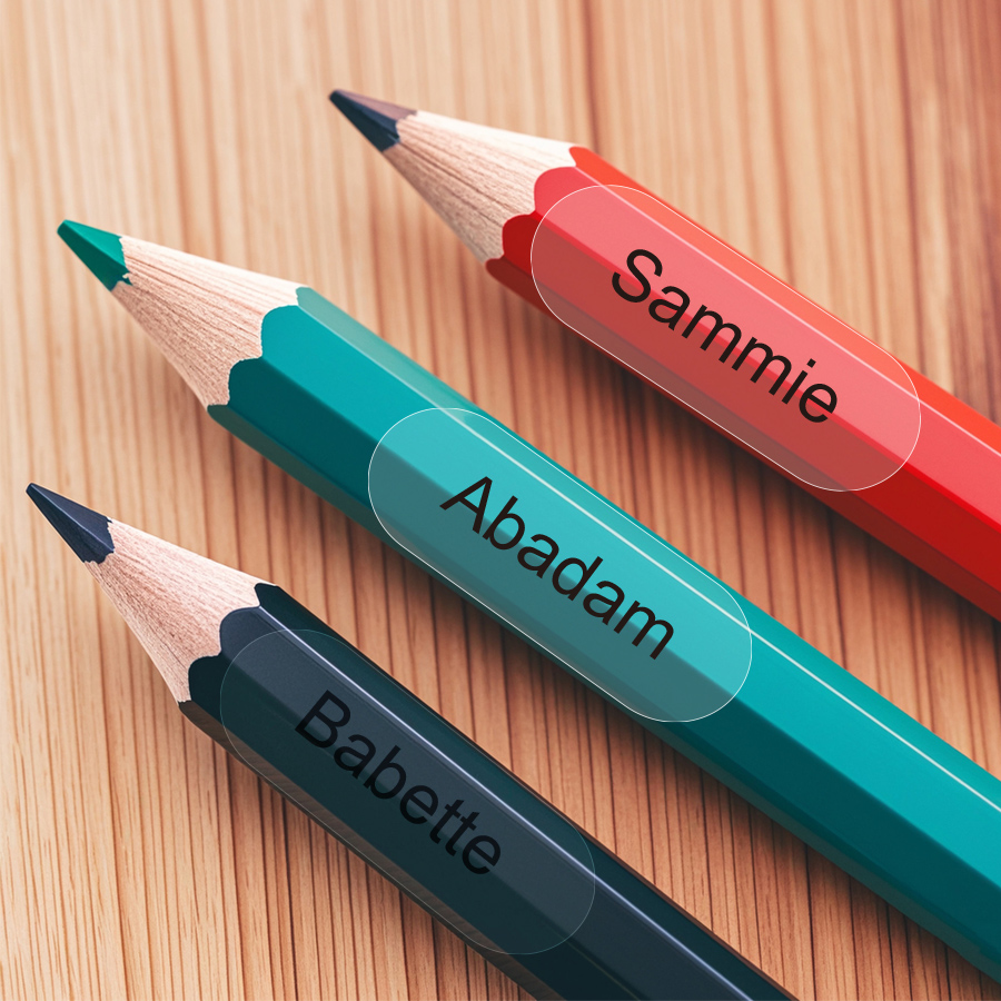 ‌Custom Clear Name Tags for Sc - Personalized Name Box 评论和价格